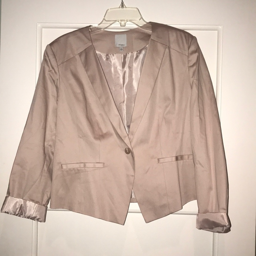 Blush blazer